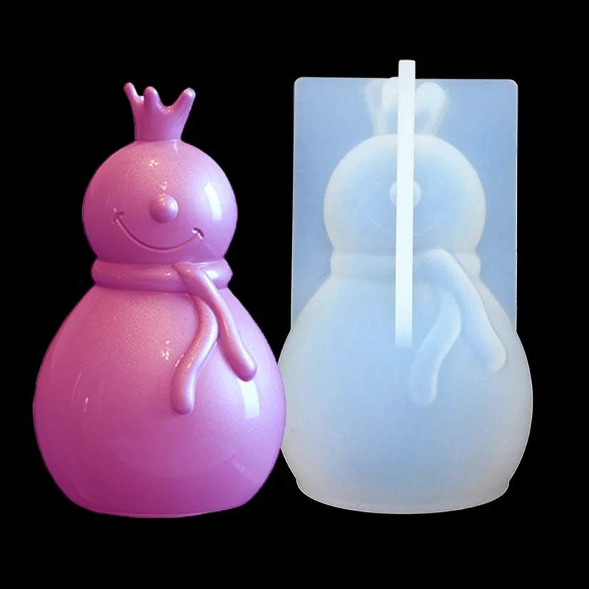 3D Bär Einhorn Horn Weihnachts-Hirsch Baum Katze Liebesherz Löwe Wolf Ente Silikon Zuckerform Fondant Kuchendekorationswerkzeuge – Detail 38