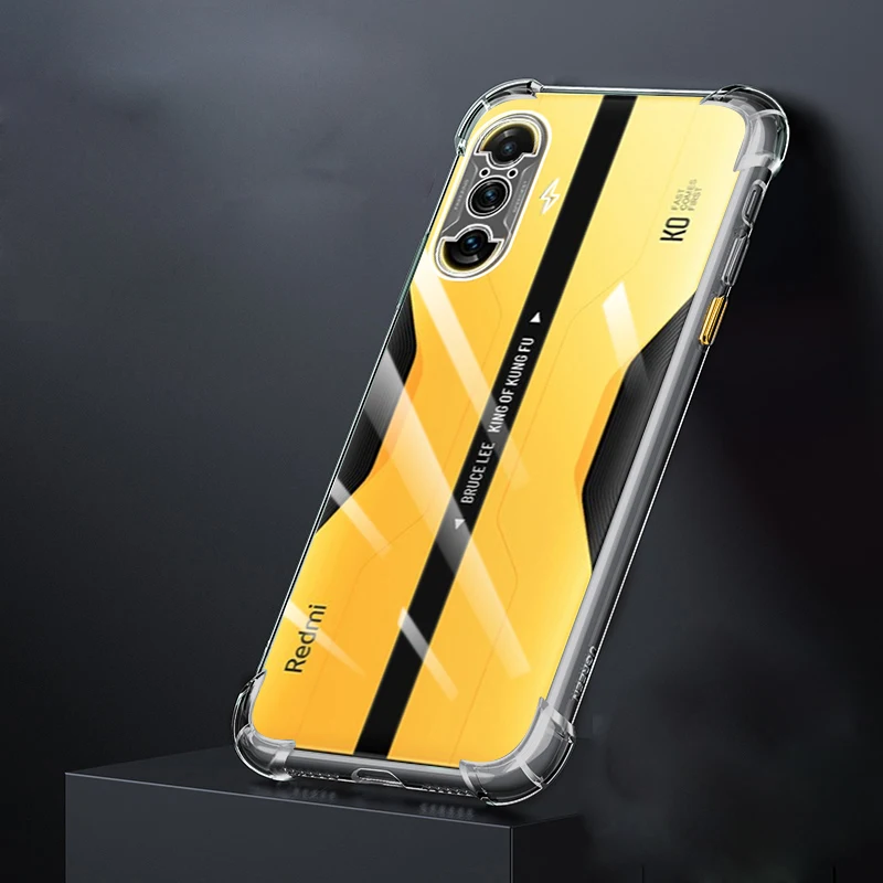 Reinforced Corners Shockproof Soft TPU Case For Xiaomi Redmi K40 Pro Gaming