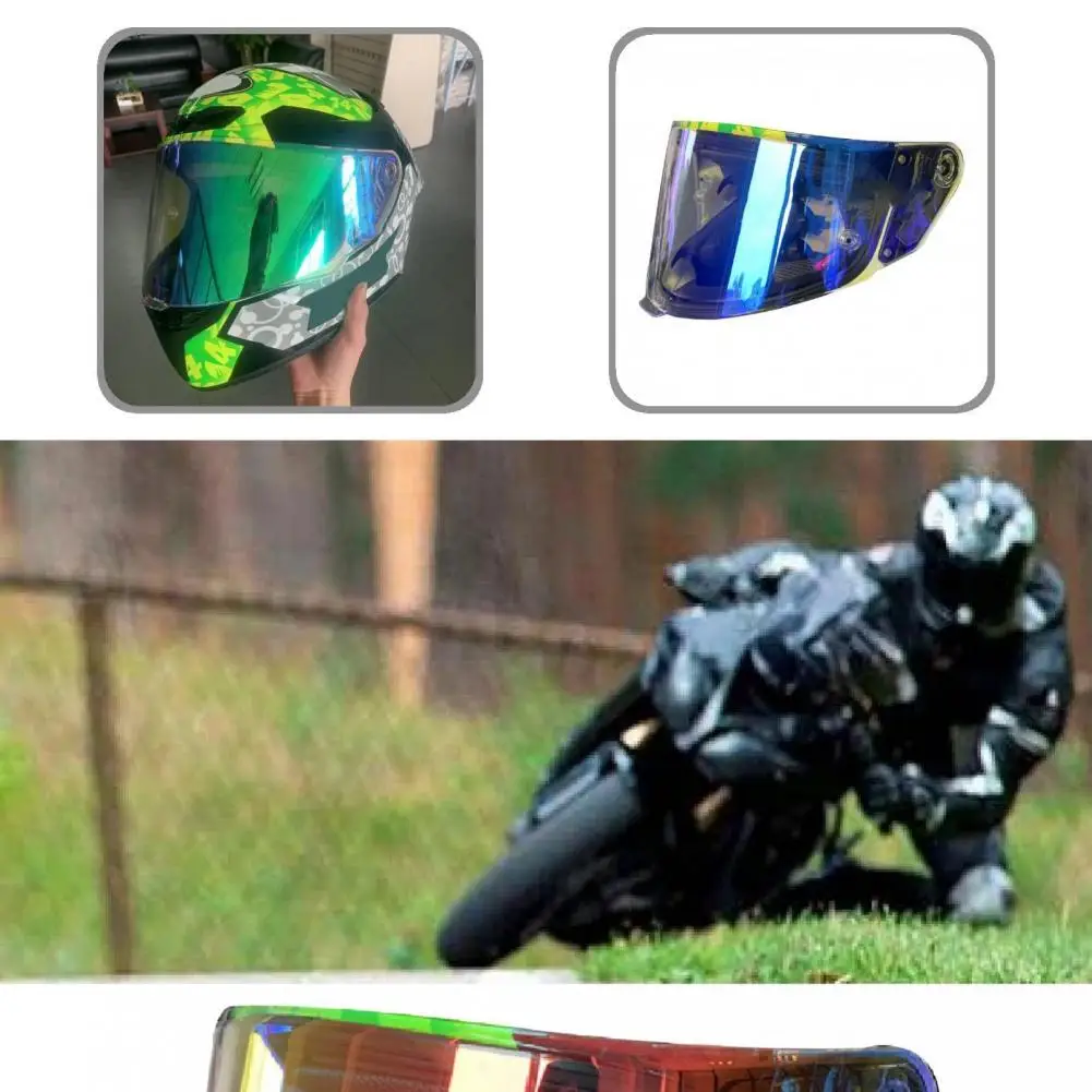 

Replaceable Lightweight Night Vision Motorcycle Helmet Faceshield for KYT TT