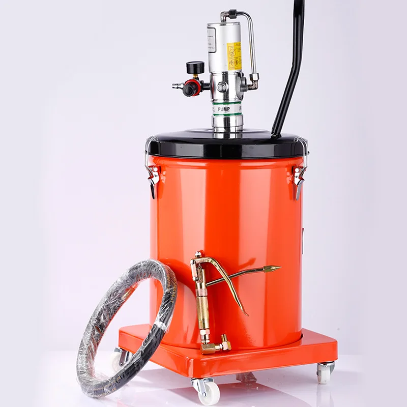 Grease Gun Pneumatic Grease Machine Electric Grease Filling Machine High Pressure Lubricator Hand-push Moving