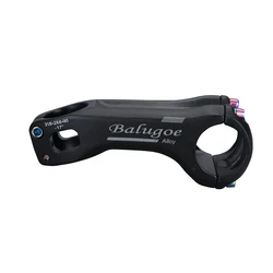 BALUGOE-CNC Aluminum Alloy Road Bicycle Stem, 70mm Mountain Bike Stem, 90mm, 31.8*28.6mm, XC MTB AM Bicycle Handlebar