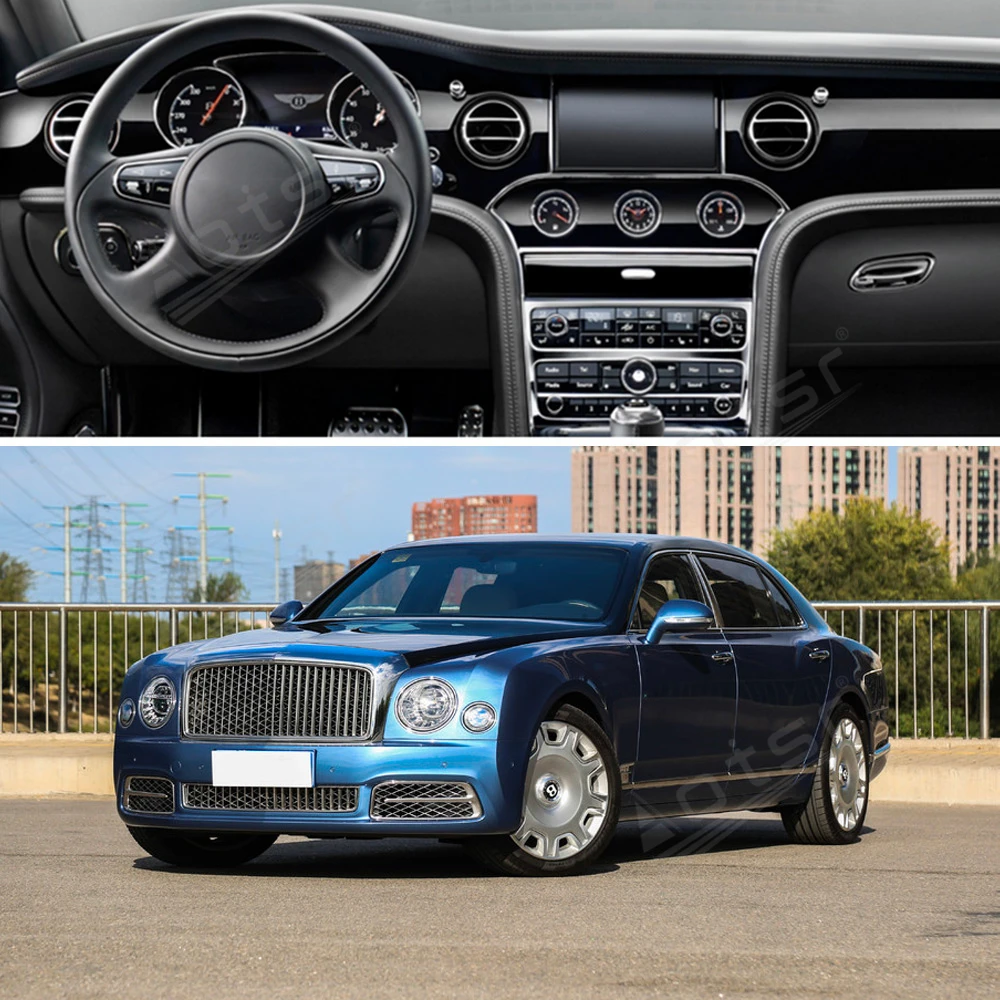 12.1 Inch For Bentley Mulsanne Android 10.0 Vertical Screen Car Gps Navigation Multimedia Player Radio Hd Carplay