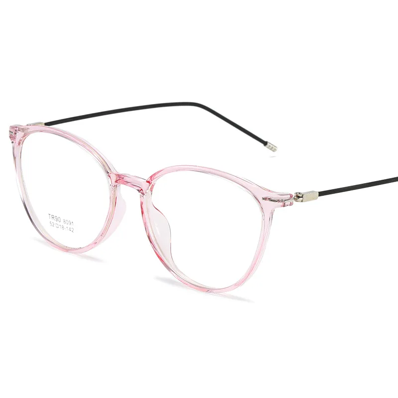 SWOKENCE Photochromic Myopia Glasses Prescription -1.0 to -6.0 Men Women Fashion Short Sighted Spectacles Discolored F044