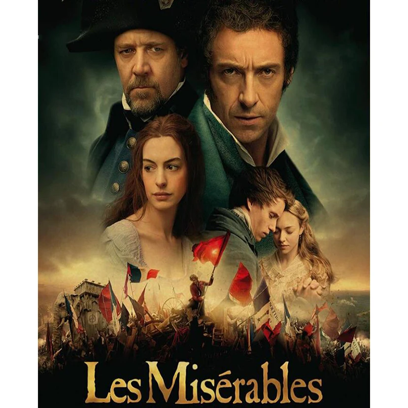 

5D DIY Full Square/round Diamond Painting Movie poster Les Miserables Mosaic Embroidery Cross stitch Crafts gift Decor FH264