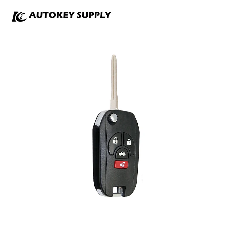 For Nissan Sunny Sylphy 3+1 Buttons Remote Flip Key  Autokeysupply AKNIF107