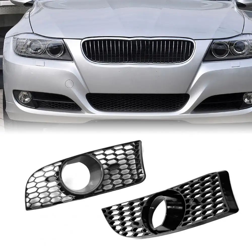 

1 Pair Exquisite Fog Lamp Bezel Professional Black Fog Lamp Cover M3 Style Fog Light Bezel Fog Light Frame