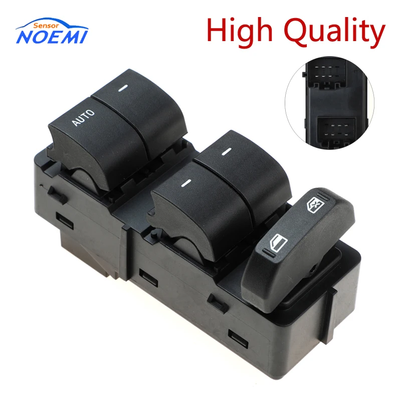 YAOPEI 9L3Z-14529-AD Front Left Master Power Window Control Switch Button For 2009-2010 Ford F-150 9L3Z14529AD