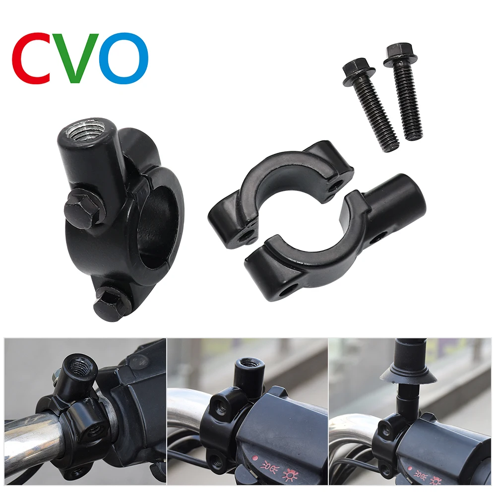 

7/8" Motorcycle Handle Bar Mirror Mount Holder Rearview Handlebar Mirror Clamp For KTM Suzuki Honda For Kawasaki BMW Yamaha ATV