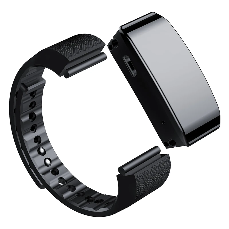 Yescool A80 ترقية مسجل الصوت الرقمي المنشط الصوتي ساعة ذكية للأطفال سلامة مشغل موسيقى عداد الخطى الشبح الإملاء