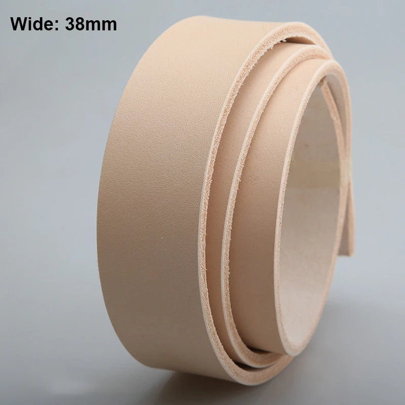 1 x 100-130cm vegetable tanned leather Belt Straps First layer leather Strips Primary color belt strip Leather Craft Grain