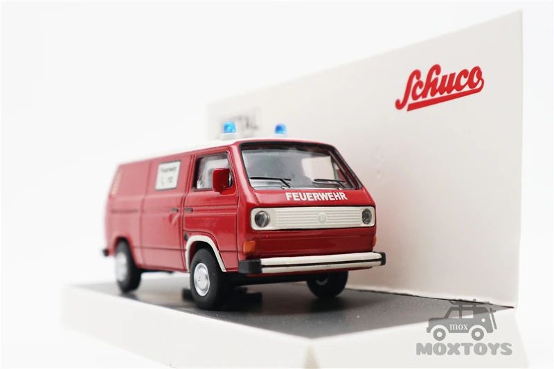 Schuco 1:64 T3 FEUERWEHR Diecast Model Car