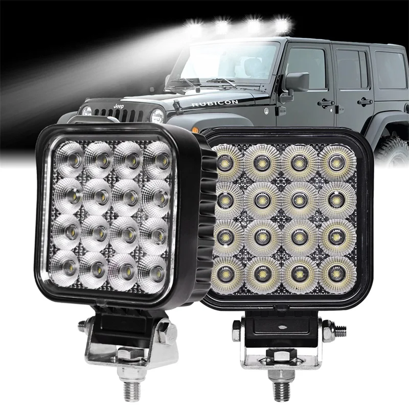 

Led Spot Work Light Running Light For Motorcycle Led Fog Lights Driving Offroad 4X4 4WD Led Spotlight for Truck Car ATV SUV ATV