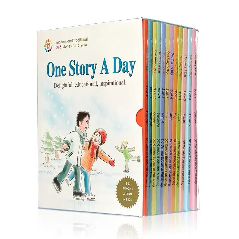 

12 books One Story A Day 365 Stories For A Year Modern And Traditional English Reading Story Book