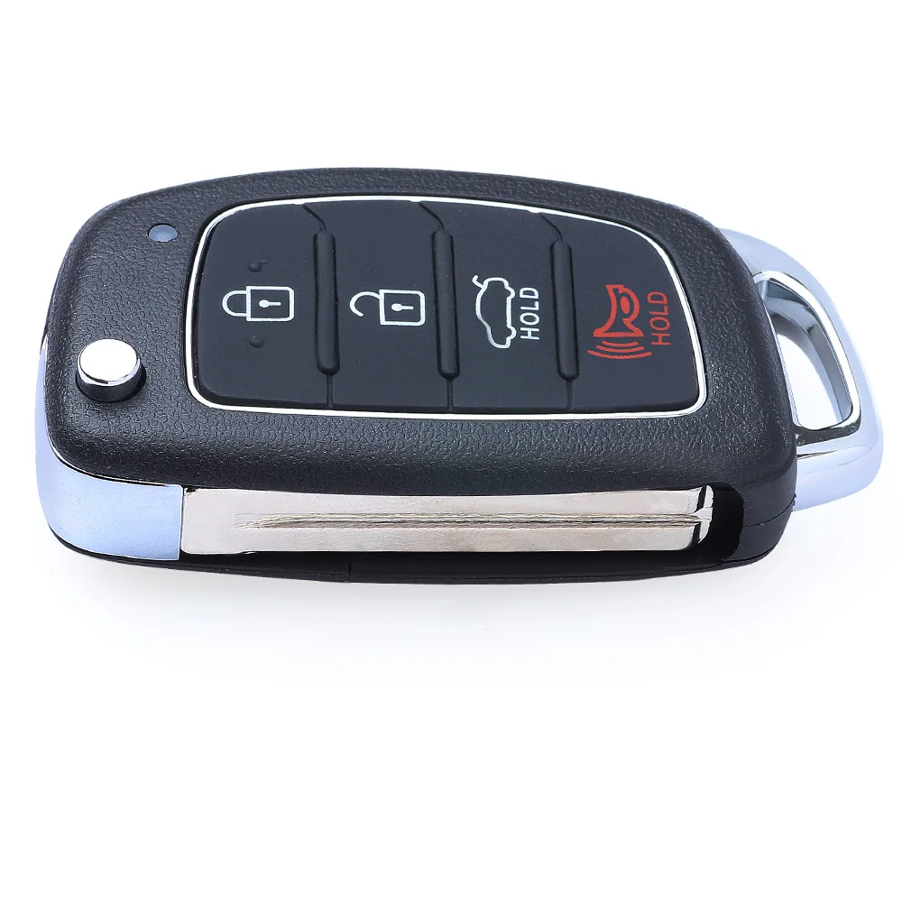 KEYECU 95430-C1010 Remote Flip Key 433MHz ID46 for Hyundai Sonata 2014 2015 2016 2017 2018 FCC: TQ8-RKE-4F16