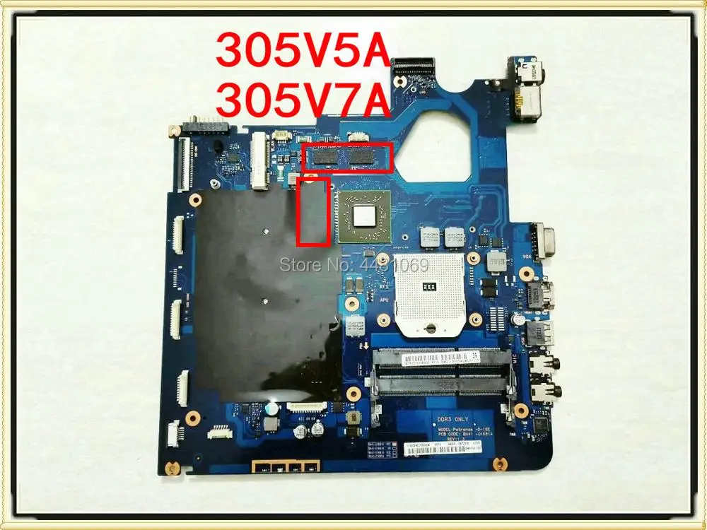 

BA41-01681A BA41-01895A NP-305V5A NP-305V7A Laptop Motherboard For Samsung BA92-08725A BA92-08725B Mainboard