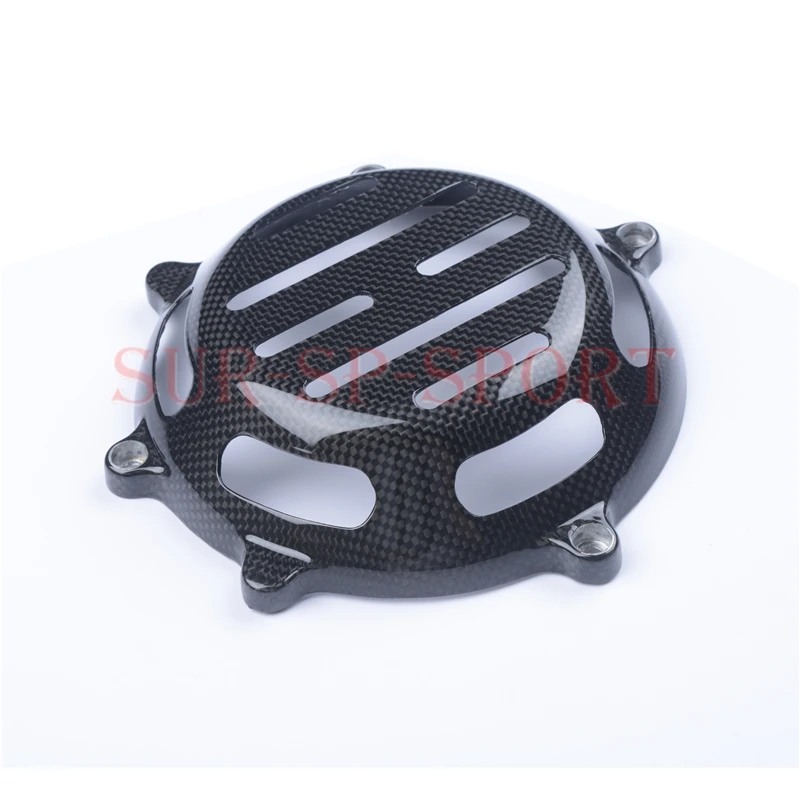 Clutch Cover (Dry Clutch)  For ALL Ducati  Full Carbon Fiber 100%   Protection