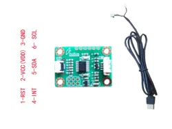 Capacitive Touch Sensor Digitizer I2C TO USB controller GT911 GT928 GT9271 Support Android Raspberry Pi Win7 8 10 11