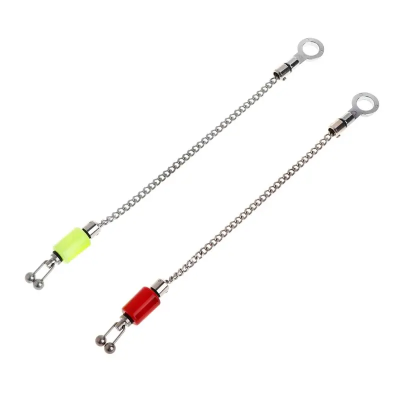 Fishing Swinger Stainless Steel Sling Chain Bite Indicator Carp Alarm Hanging Sensor Tackle Outdoor Accessories