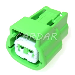 1 Set 2 Pin Green Automobile Sealed Connector Electrical Wire Cable Harness Waterproof Socket AC Assembly