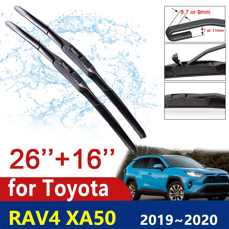 

Car Wiper Blade Windshield for Toyota RAV4 XA50 2019 2020 Front Windscreen Wipers Car Accessories RAV 4 XA 50 SUV