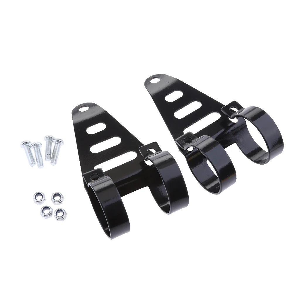 41-43mm Motorcycle Universal Headlight Fork Mount Bracket Head Lamp Holder image 3