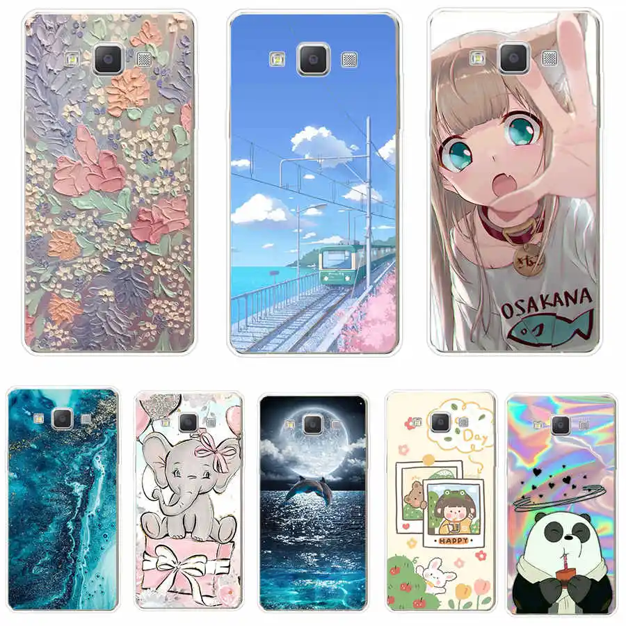 Case for Samsung Galaxy A5 2015 Phone Case Soft silicon Cover for Samsung A5 2015 A500H A500F 5.0 inch Phone Case bumper Coque