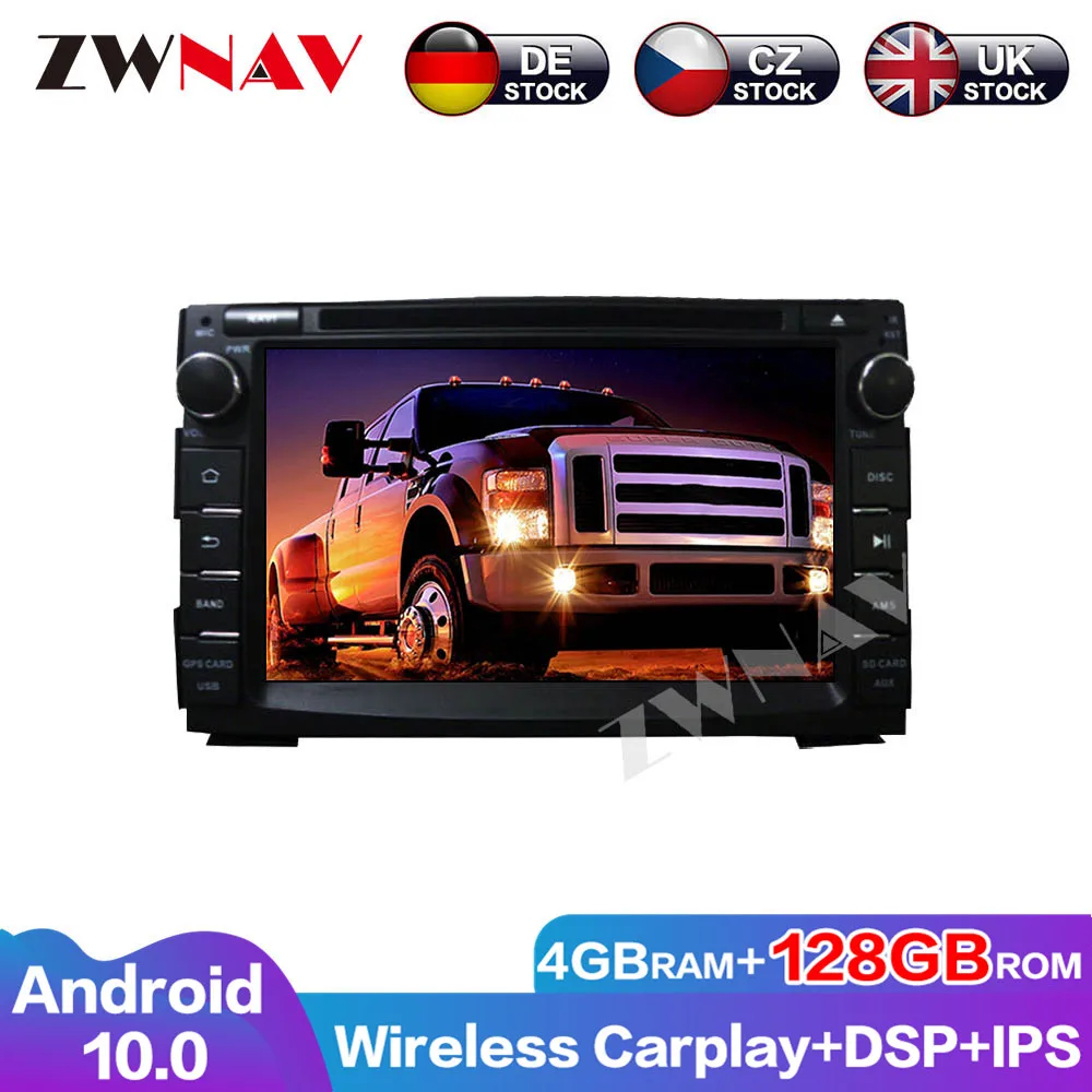 Carplay 128G Android 10.0 Head unit DVD Player Touch Screen Car for Kia Ceed GPS Audio Multimedia Auto Radio