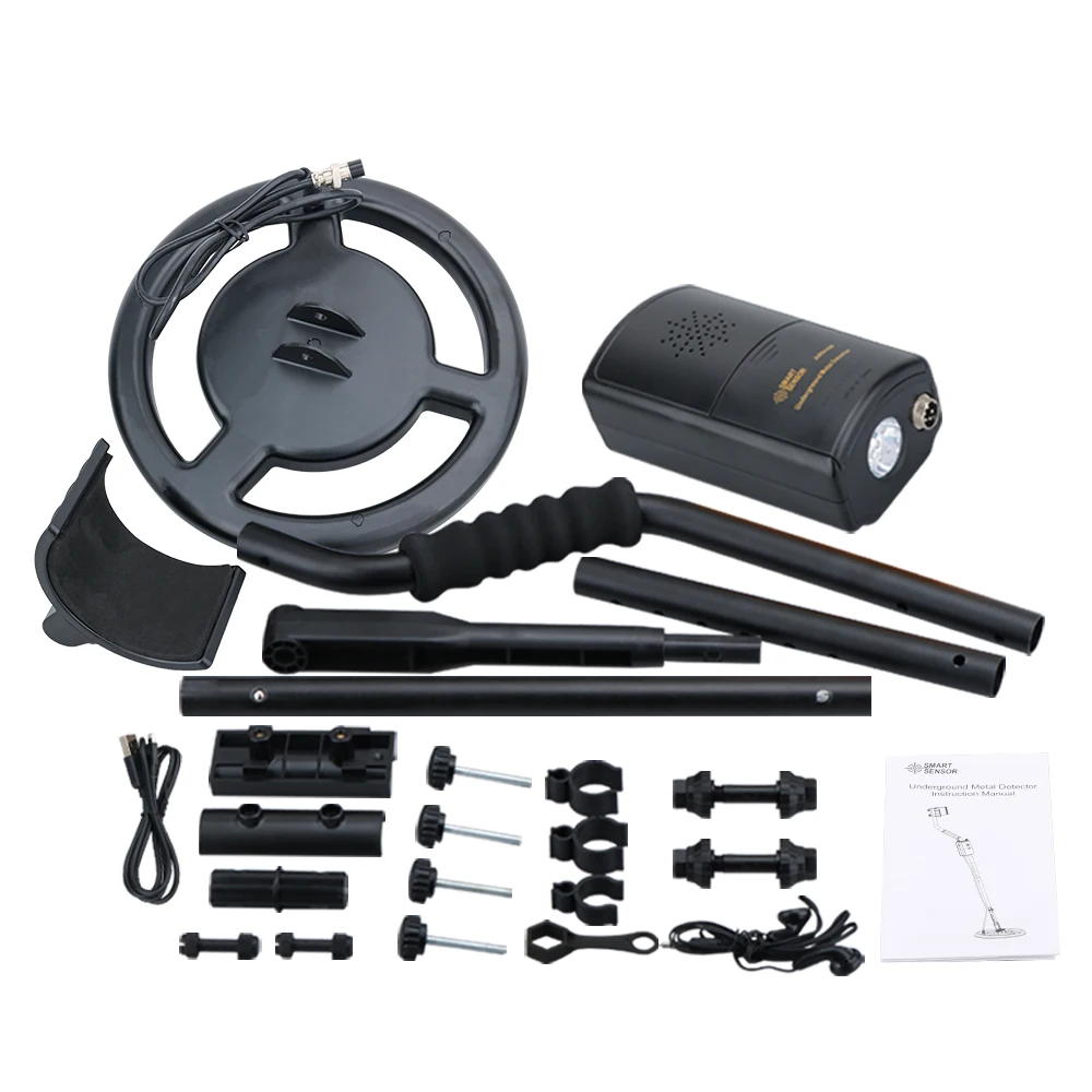 Imagem -06 - Detector de Metais Subterrâneo Depth1.8m 3m Ar944m Scanner Ferramenta Finder 2000ma Li-bateria para Buscando Gold Digger Treasure Hunter
