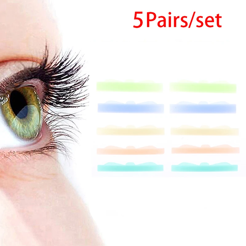 5/6/8pair Eyelash Perming Pad Silicone Eyelashe Perming Curler Reusable Lash Lift Shield Pad For Perfect Lasting Eyelash Lifting