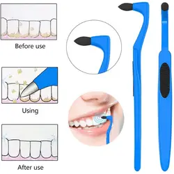 Orthodontic Toothbrush Tooth Stain Eraser Sponge Remove Tartar/Tea/ Smoke Stains Oral Care Interdental brush Teeth Whitening