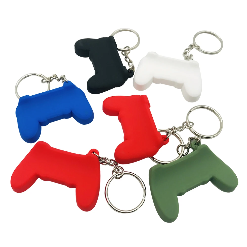 Game Machine Keychain & Keyring Cute Gamepad Boyfriend Joystick Key Chain PS4 Game Console Keychains Bag Car Hanging Key Ring