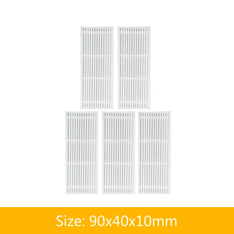 Robotic vacuum cleaner hepa filter for midea R1-L081A R1-083B vacuum cleaner parts filters replacement 90x40x10mm