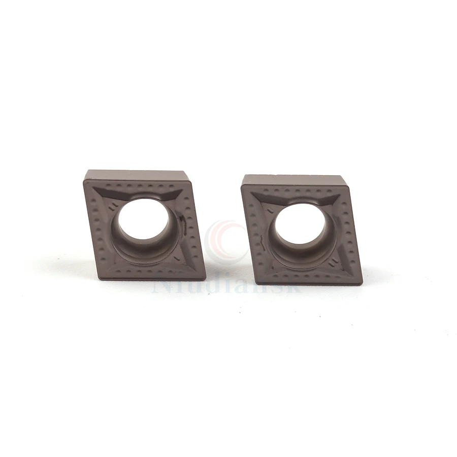Insert de tournage de Cermet en carbure CNC, outils pour tourner l'acier, haute qualité, CCMT09T304 CCMT09T308 MT LF90, 10 pièces