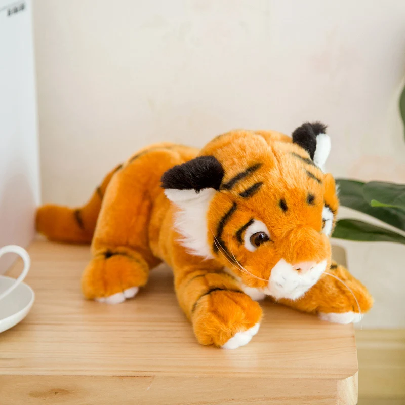 Soft Gevulde Dieren Tijger Pluche Speelgoed Kussen Dier Cartoon Tijger Peluche Kawaii Pop Katoenen Baby Brinquedo Speelgoed Voor Kinderen