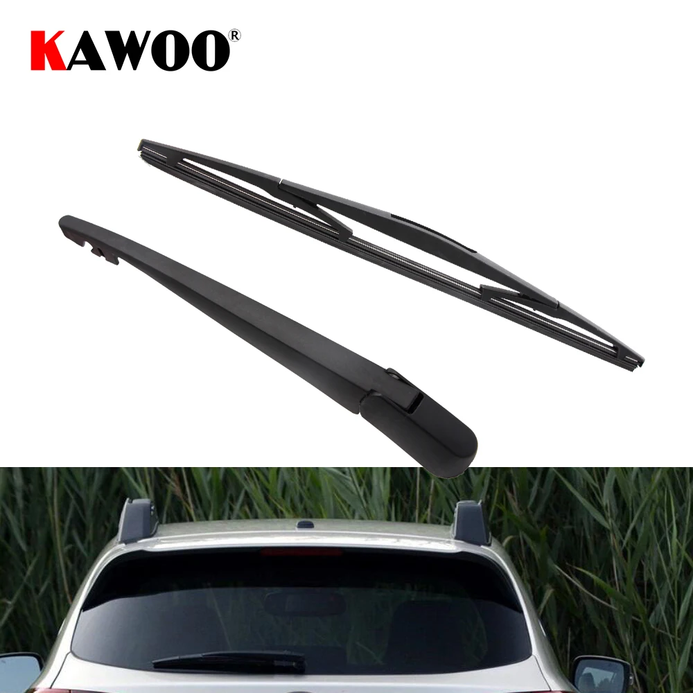 KAWOO Car Rear Wiper Blades Back Window Wipers Arm For Subaru For Outback Hatchback (2007 Onwards) 355mm Auto Windscreen Blade