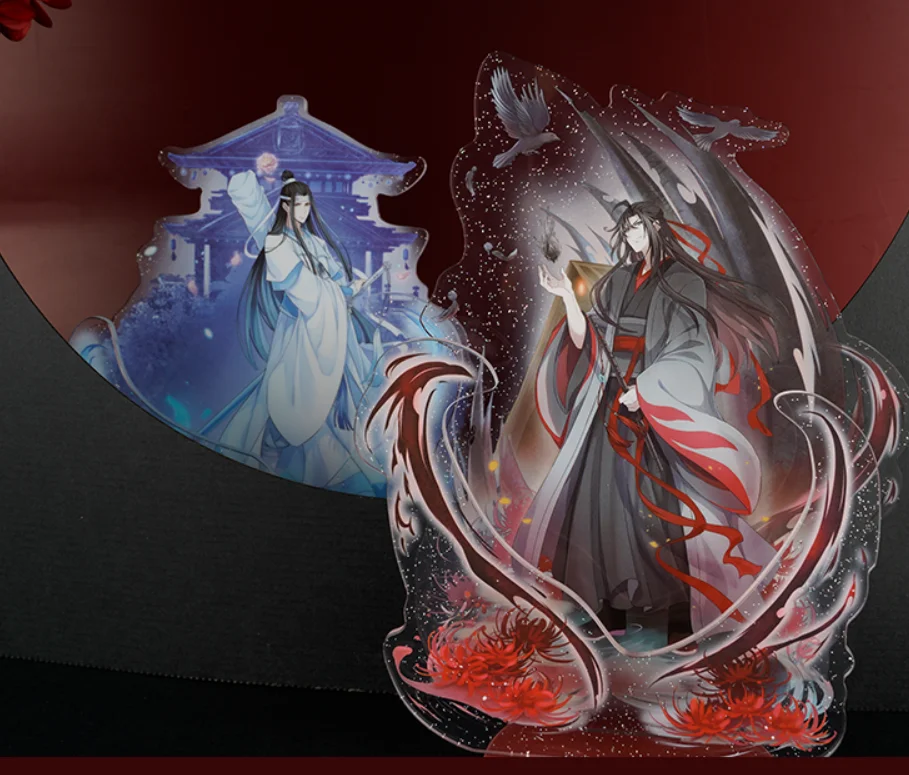 1pcs New Vintage Grandmaster of Demonic Cultivation Acrylic Stand Figure Cosplay Prop Desk Decor Women Men Birthday Gift