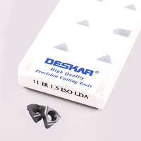11ER 11IR 1.25 1.75  2.0 2.5 3.0 ISO A60 A55 LDA CNC Lathe Carbide Thread Turning Inserts suitable for steel and stainless steel