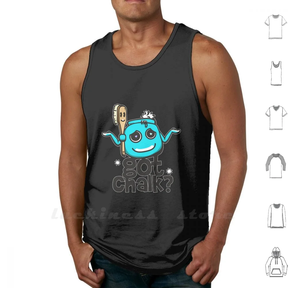 Climbing | Got Chalk ? Tank Top Vest Sleeveless Men Women Cotton Rock Rock Climbing Bouldering Climbing Climb Sports Gri Gri