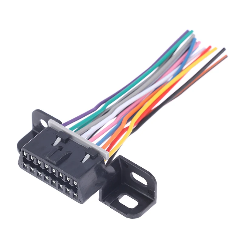 16 Pin Obd2 Kabel Vrouwelijke Uitbreiding Connector Obd 2 Adapter Kabel Obd2 Vrouwelijke 16pin Lint Kabel