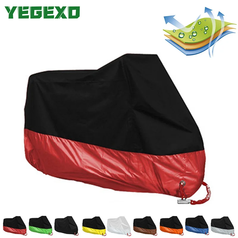 

Motorcycle Cover Tarpaulin Moto Accessorie For yamaha xj 600 ducati hypermotard 82honda xadv kawasaki vulcan s 650 yamaha xt 660