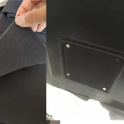 세탁 가능 1x2M 60PPI 먼지 필터 스폰지, 컴퓨터 게임 케이스 냉각 팬 방진 PVC 메쉬 네트 커버