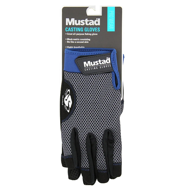 

Mustad Fishing GL002 Full Finger Neoprene Breathable Leather Warm Pesca Fitness Carp Winter Anti Slip GL