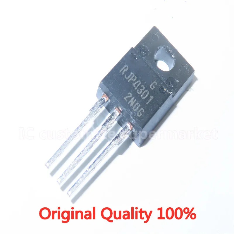 10 قطعة/الوحدة جديد RJP4301 RJP4301APP TO-220F IGBT أنبوب عالية الطاقة 430V200A الترانزستور جديد في المخزون جودة الأصلي 100%