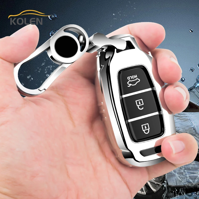 

TPU Car Remote Key Case Cover Shell Fob For Hyundai i30 ix25 Elantra KONA Solaris Azera Grandeur Ig TM Accent Santa Fe Palisade