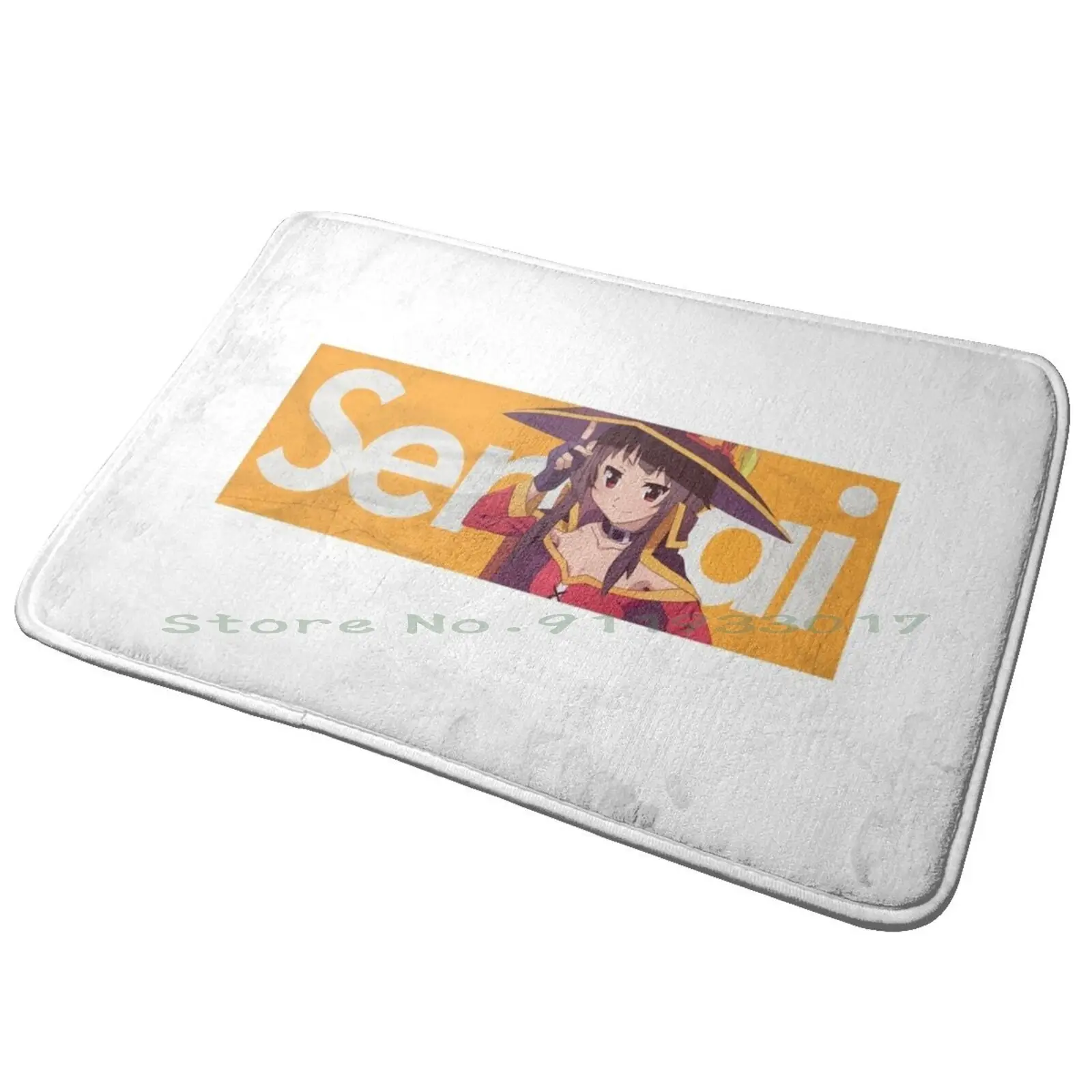 Megumin | Kono Subarashii Sekai Ni Shukufuku Wo! Senpai V01 Entrance Door Mat Bath Mat Rug Gary Moore Guitarist Guitars