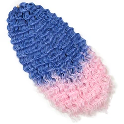 Extensiones de cabello trenzado Afro para mujer, pelo sintético Afro suave, 60 soportes