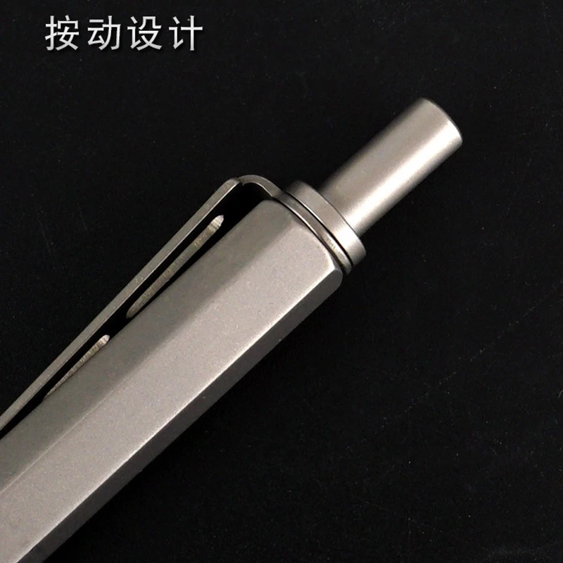 Mini penna tattica in lega di titanio EDC con collezione che scrive regalo di strumenti esterni portatili multifunzionali