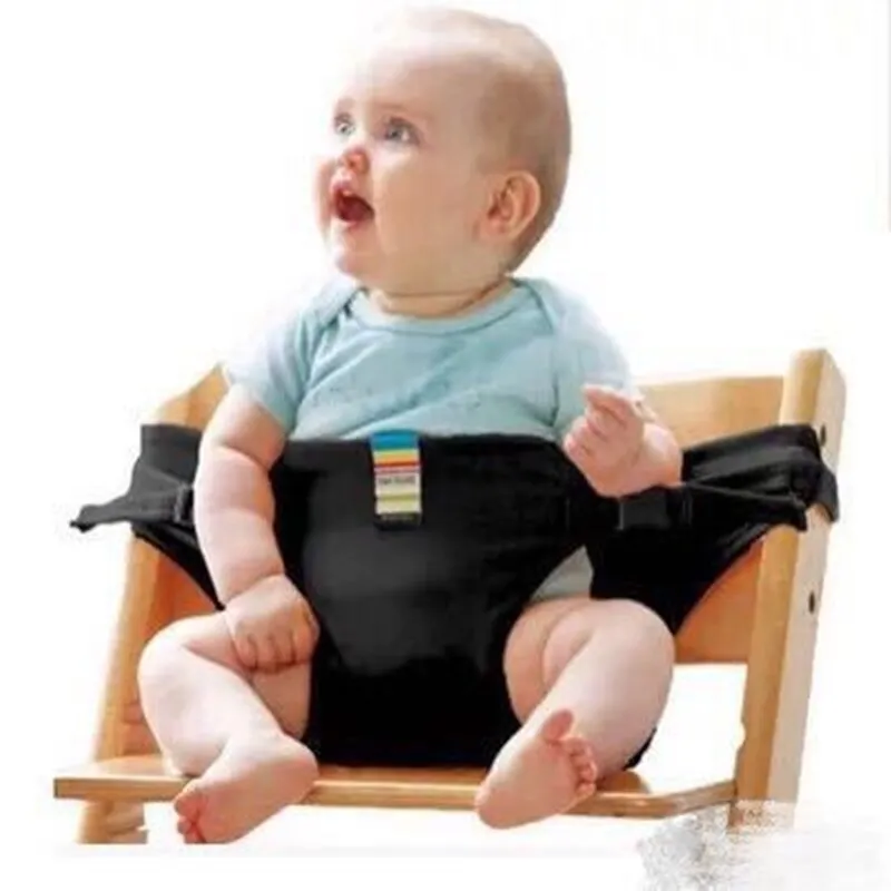 Kids Chair Baby Chair Travel Foldable Washable Infant Dining High Dinning Cover Seat Safety Belt Feeding Baby Care Accessories