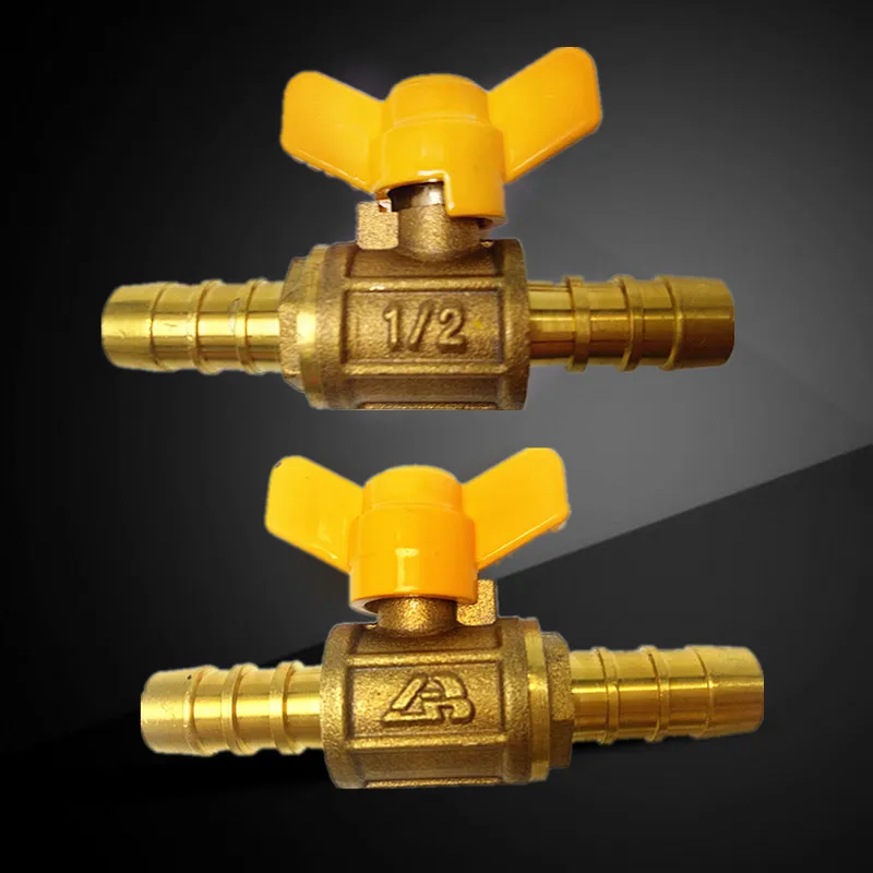 Y-shaped three-way valve brass gas three-way joint gas pipe gas distribution switch liquefied balloon valve