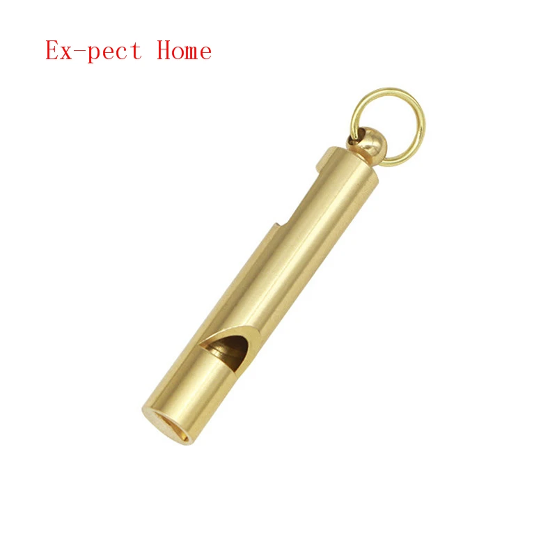 

300pcs/lot Multifunction Brass Whistle Camping Hiking Survival Whistle Bottle Opener Small Size Emergency Outdoor tool